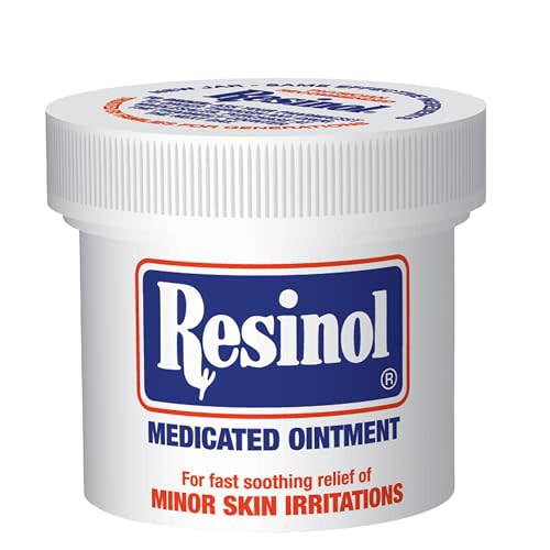 Resinol Medicated Ointment For Itch Relief And Protection Of Skin Rashes and Irritations, 3 Ounce Jar (Pack of 1)