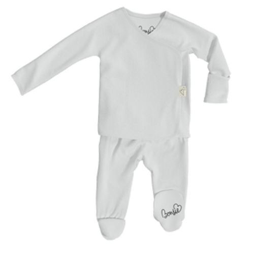 Footie - Milk – Bonsie Skin to Skin Babywear