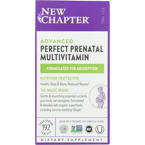 New Chapter Organic Perfect Prenatal, 192 CT