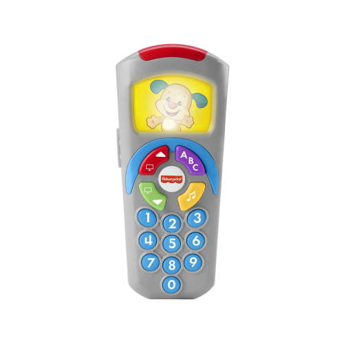 Fisher-Price Laugh & Learn Puppy’s Remote Baby Toy with Lights, Music, Sounds for Early Learning