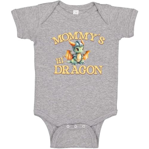 Mommy's Little Dragon Baby One Piece Bodysuit Or Toddler Shirt Cute Fairy Tale Medieval Fantasy Outfit