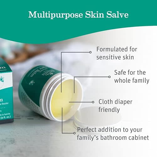 Earth Mama Top to Bottom Skin Care Bundle | Organic Diaper Balm + Baby Face Nose & Cheek Balm