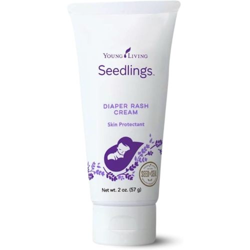 Young Living Seedlings Diaper Rash Cream, 2 oz | Baby Skin Essentials | Ideal for Sensitive Skin | Gentle, Mild Formula | Vegetarian-Friendly | Kids Care Product