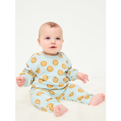 Printed Crew-Neck Sweatshirt for Baby