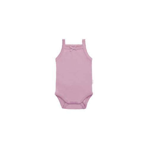 Organic Cotton Bridget Singlet Bodysuit - Lily