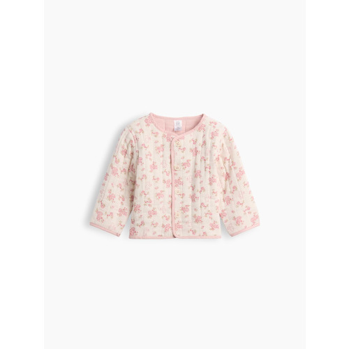 Baby Quilted Gauze Reversible Jacket