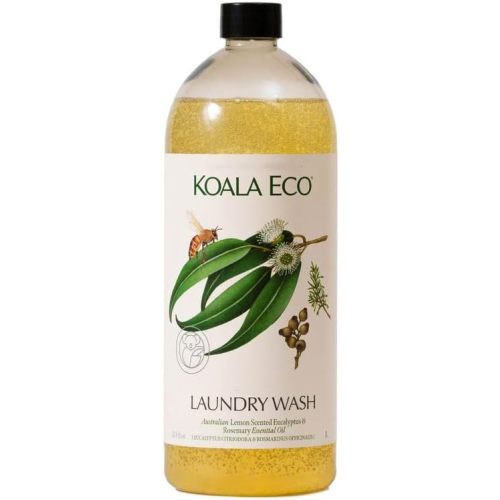 Koala Eco Laundry Wash - with Australian Lemon Scented Eucalyptus & Rosemary Essential Oil - 33.8oz
