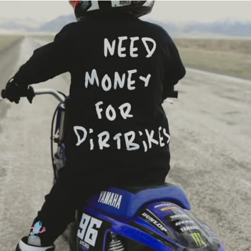 Little Trouble T-shirt | Money For Dirt Bikes