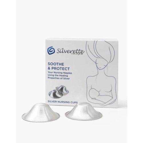 The Original Silverettes Silver Nursing Cups for Breastfeeding