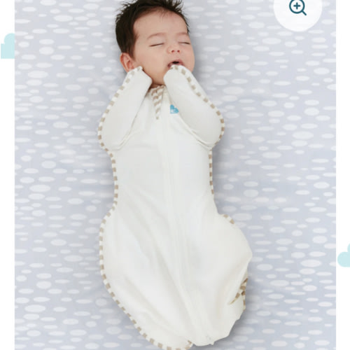 Swaddle Up™ 1.0 TOG Organic Cotton Cream