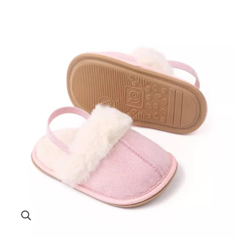 Fluffy Baby Slides