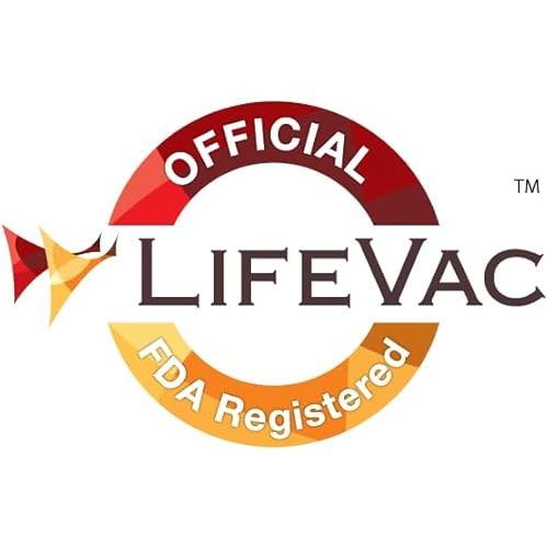 LifeVac Home Kit - Portable Suction Rescue Device, First Aid Kit for Kids and Adults, Portable Airway Suction Device for Children and Adults