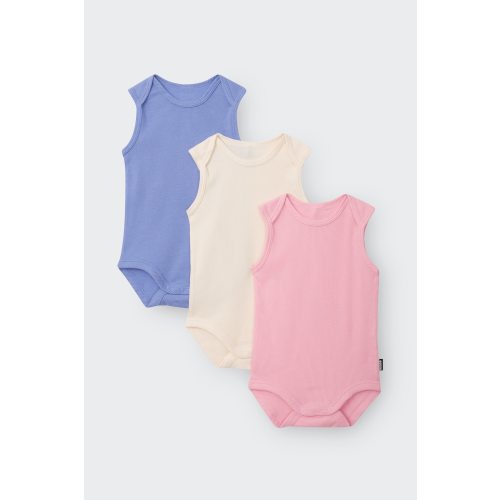 Rib Singletsuit 3 Pack