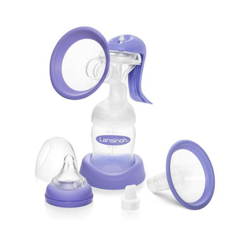 Lansinoh Manual Breast Pump, Hand Pump for Breastfeeding, Lightweight and portable design - Walmart.ca