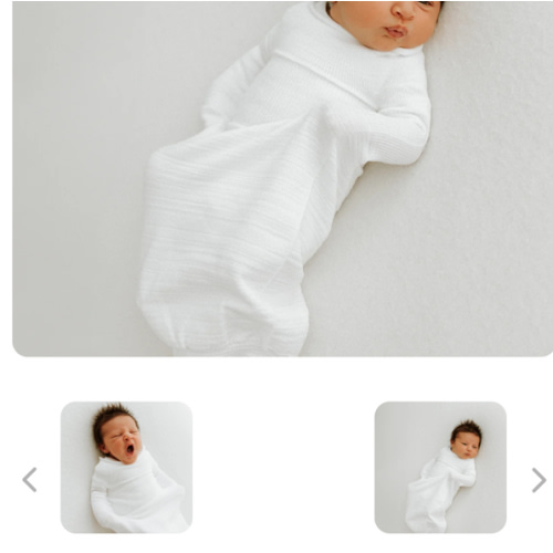 Bamboo Blend Cloud Swaddle Sleep Sack - Large (12-18 pounds)