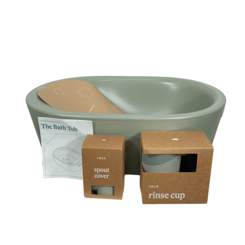 Lalo Bathtime Starter Kit, Sage