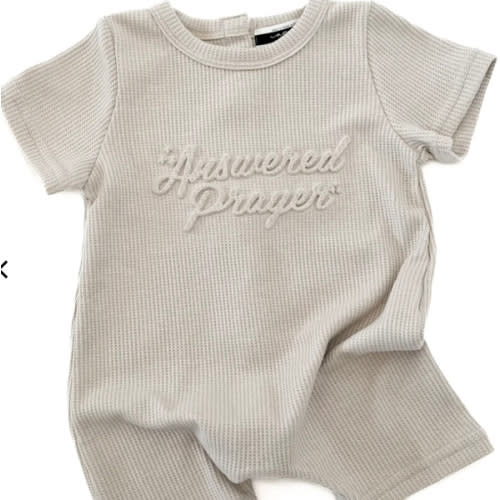 Answered Prayer Waffle Jumpsuit – OUR HOUSE ABOVE