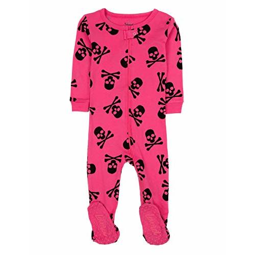 Leveret Kids Pajamas Baby Boys Girls Footed Pajamas Sleeper 100% Cotton (Size 6-12 Months-5 Toddler)