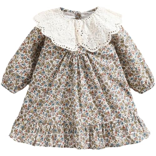 Spring Baby Toddler Girls' Long Sleeve Princess Dress - Cute & Stylish Outfit for Spring/Fall