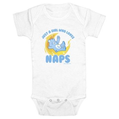 Infant's Care Bears Girl Who Loves Naps Bodysuit - White - 6 Months