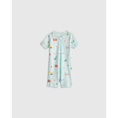 100% Organic Cotton Shortie Onesie Pajama