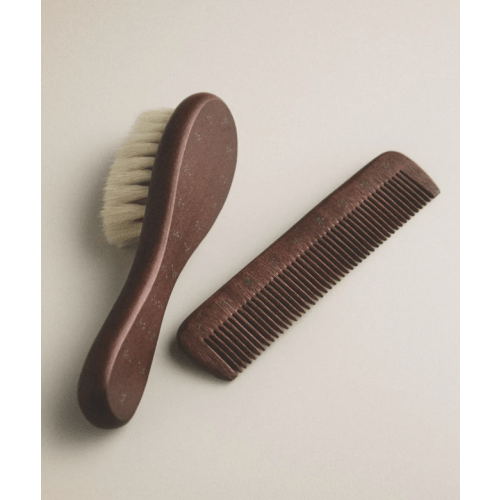 BABY BRUSH AND COMB SET WITH FLOWERS - Storage - KIDS AND BABY - BABY | Zara Home United States of America