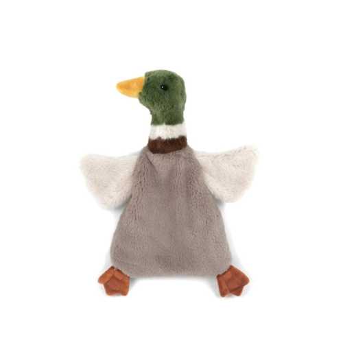 Personalized Mallard Duck Plush Blanket, Mon Ami Plushy