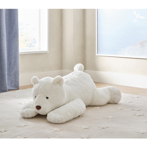 Polar Bear Floppy Jumbo Plush
