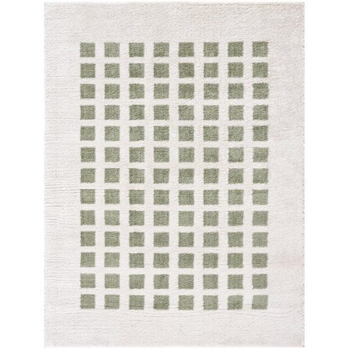 Zuhur Washable Geometric Indoor Rug