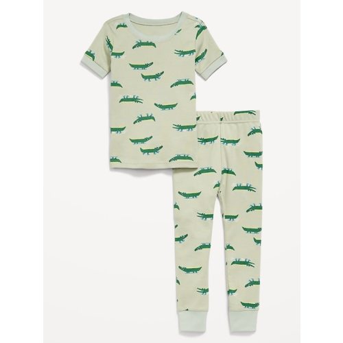 Printed Snug-Fit Pajama Set for Toddler & Baby