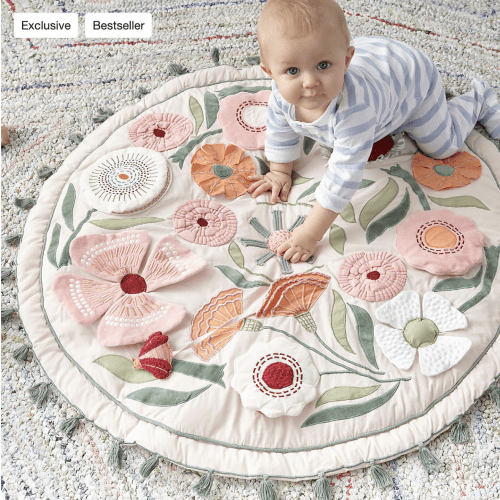 Floral Garden Baby Activity Play Mat
