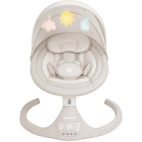 Amazon.com: Jool Baby Nova Baby Swing for Infants – Bluetooth Music, Remote (Oatmeal) | Keep Baby Happy While Getting Things Done – Gentle Side-to-Side Motion Helps Baby Feel Content