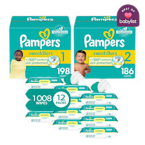 Pampers Swaddlers Starter Kit (2 Month Supply)