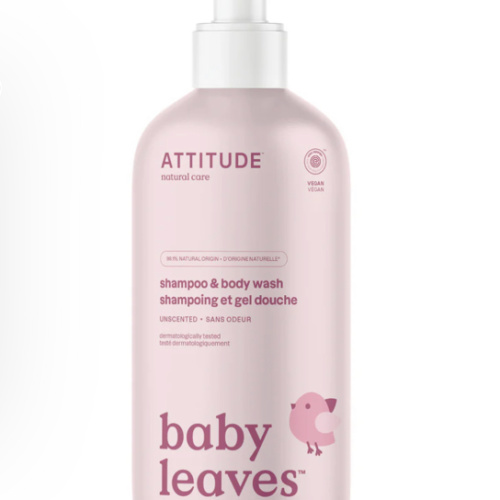 Baby Shampoo & Body Wash 2-in-1 - Clean Ingredients I ATTITUDE