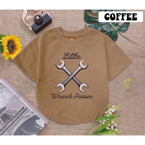 Little Wrench Passer Baby Romper Sweatshirt, Mechanic Baby Bodysuit, Cute Baby, Newborn Outfit