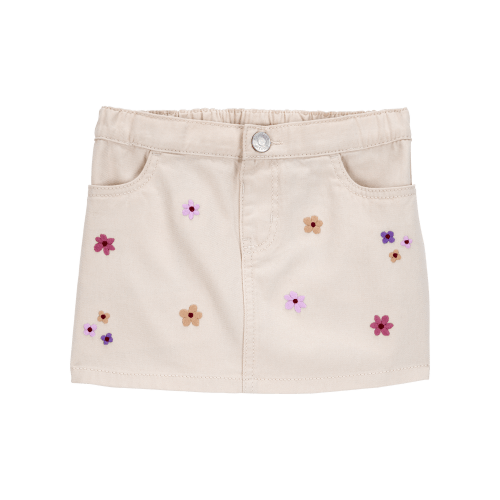 Baby Floral Twill Skirt - Ivory - OshKosh | Carter's