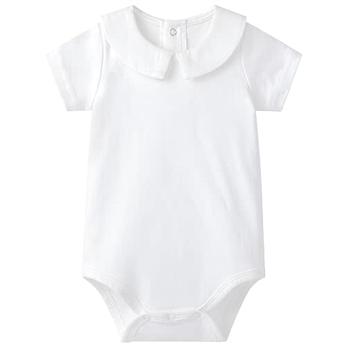 pureborn Baby Girls Boys Bodysuit Super Soft Cotton Romper 0-24 Months