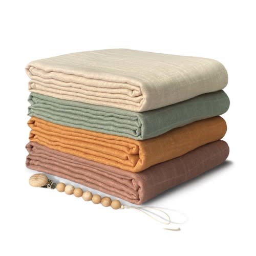 Muslin Swaddle Blanket Set