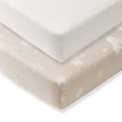 Burt's Bees Baby® 2pk Good Night Sky Crib Sheets - Limestone