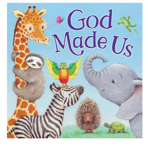 God Made Us – Christian Board Book for Kids | Faith-Based Story Celebrating God’s Love, Individuality & Creation | Touching Bedtime Story Picture Book for Toddlers | Baby & Baptism Gift