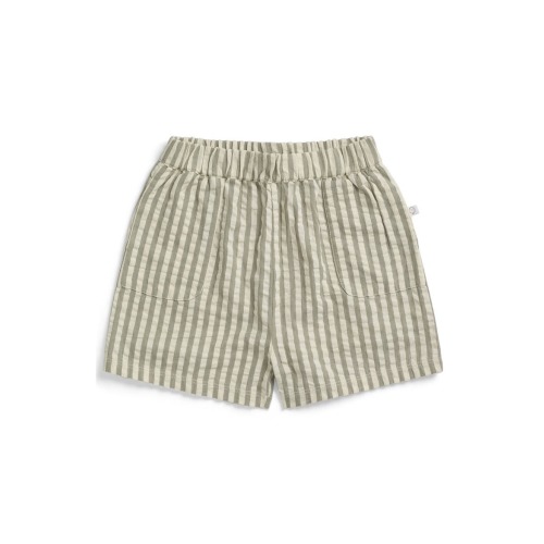 Stripe Seersucker Shorts