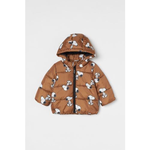 Patterned Puffer Jacket