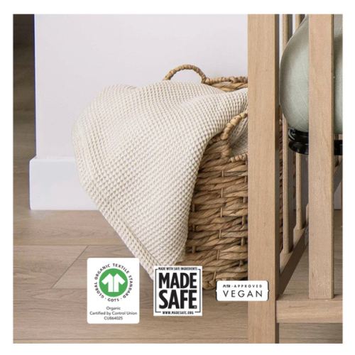 Organic Waffle Baby Blanket