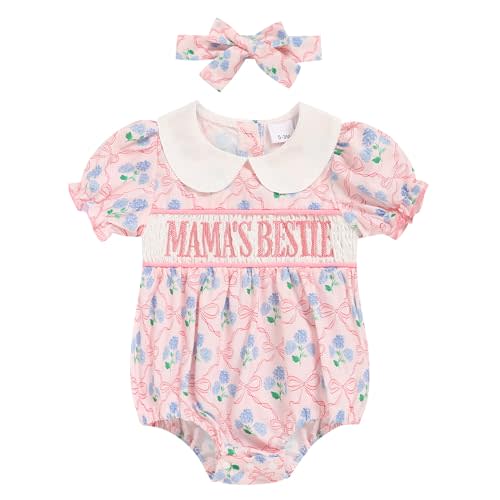 GRNSHTS Baby Girl Romper Newborn Clothes Bodysuit Jumpsuit Baby Girl Clothes Outfit 0-18M