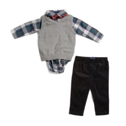 Infant Boys 4pc Sweater Vest And Pants Set | Kids & Baby | T.J.Maxx