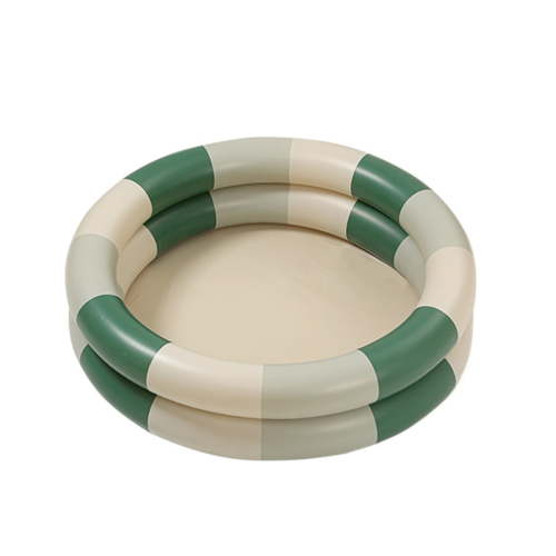 Yokua Stripe-Baby Pool Inflatable Swimming Pool Kids Water Toy for Lawn and Garden