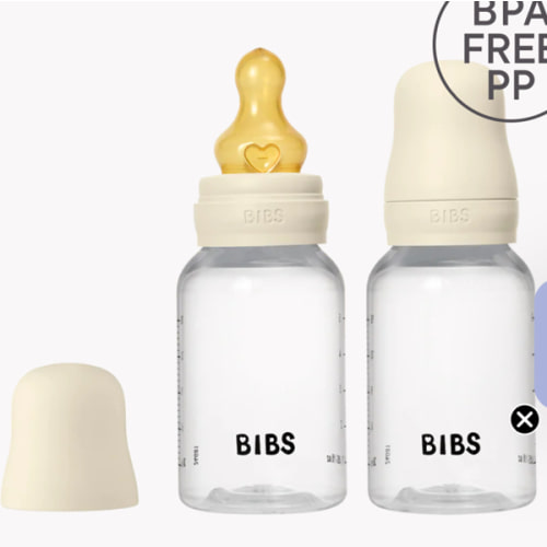 5oz Latex Baby Bottle Set: Lightweight & Natural Feeding – Bibsworld store US