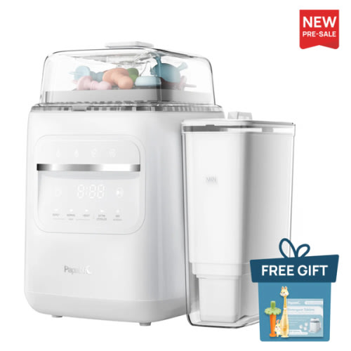 Papablic SafeguardPlus™ Baby Bottle Washer System