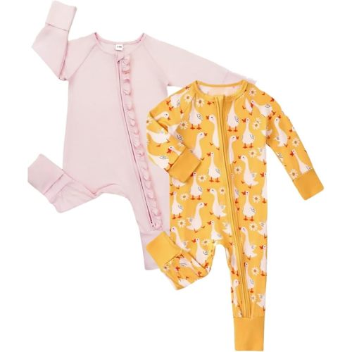 Bow Dream Baby Bamboo Rayon Romper Girl Footless Viscose Newborn Infant Footie Mitten Cuffs Toddler Boy Clothes