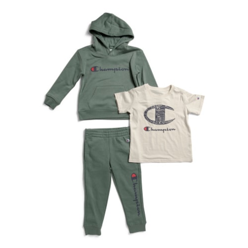 Boys 3pc Short Sleeve Tee Hoodie And Joggers Set | Kids' Sets | Marshalls